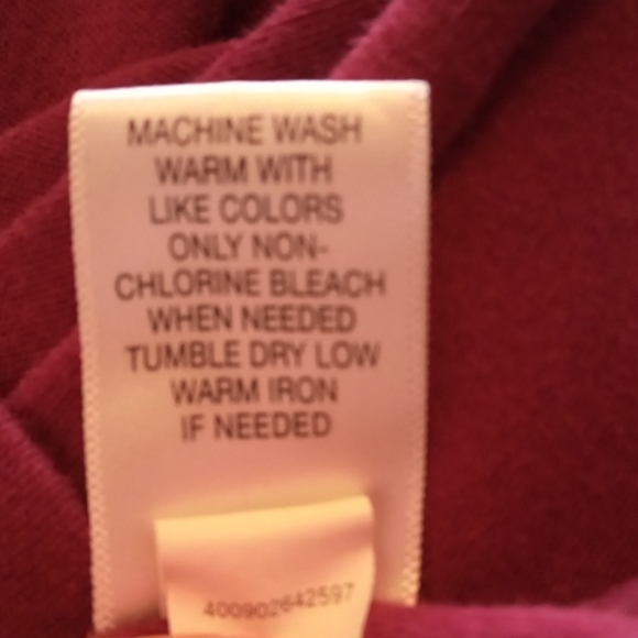 Plum/Wine long sleeve top - Picture 4 of 4